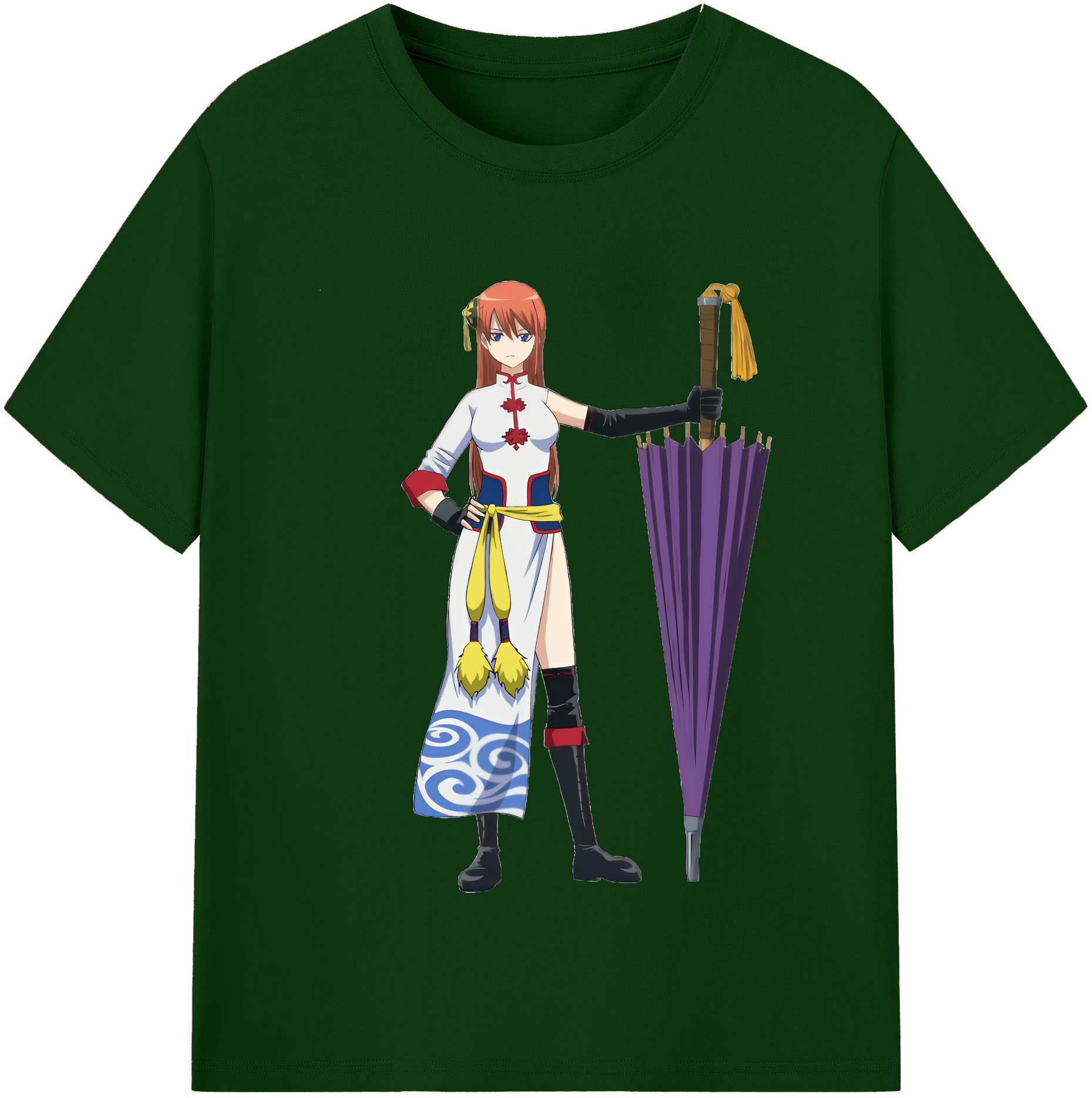 （画像用） ぎんたま 坂田銀時（さかたぎんとき） 神楽 志村新八（しむら しんぱち） GINTAMA Sakata Gintoki Kagura Shimura Shinpachi 綿100％半袖Tシャツ（フロントプリント）